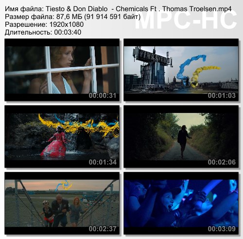 Tiesto & Don Diablo - Chemicals Ft . Thomas Troelsen (2015) HD 1080