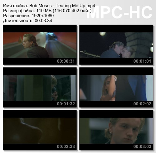 Bob Moses - Tearing Me Up (2015) HD 1080