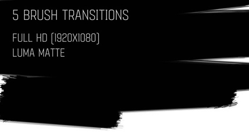 Brush Transitions Pack1- Motion Graphics (Videohive)