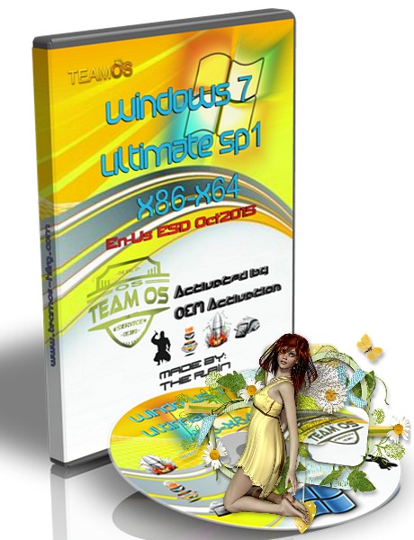 Windows 7 Ultimate Sp1 Oem Esd Pre-activated (x86-x64) by TeamOs (RUS/ENG/11.2015)