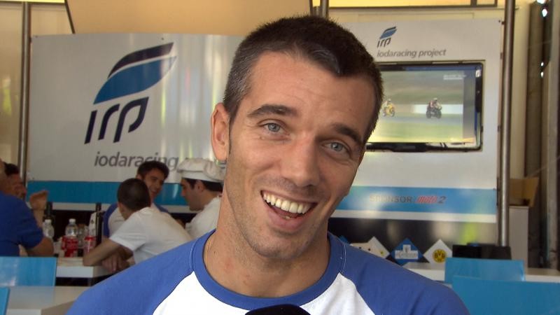 Алекс де Анджелис дал интервью на Гран При Валенсии