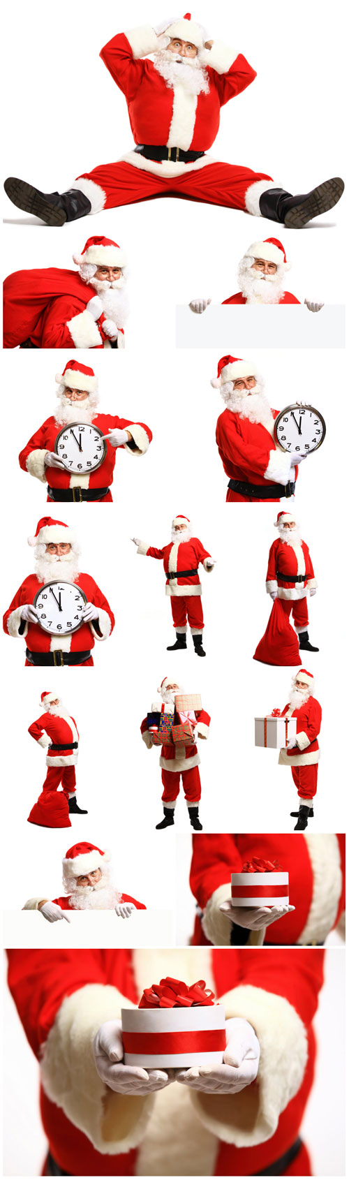 Santa Claus, Christmas, New Year