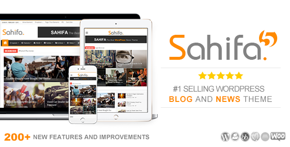 ThemeForest - Sahifa v5.5.0 - Responsive WordPress News, Magazine, Blog Theme