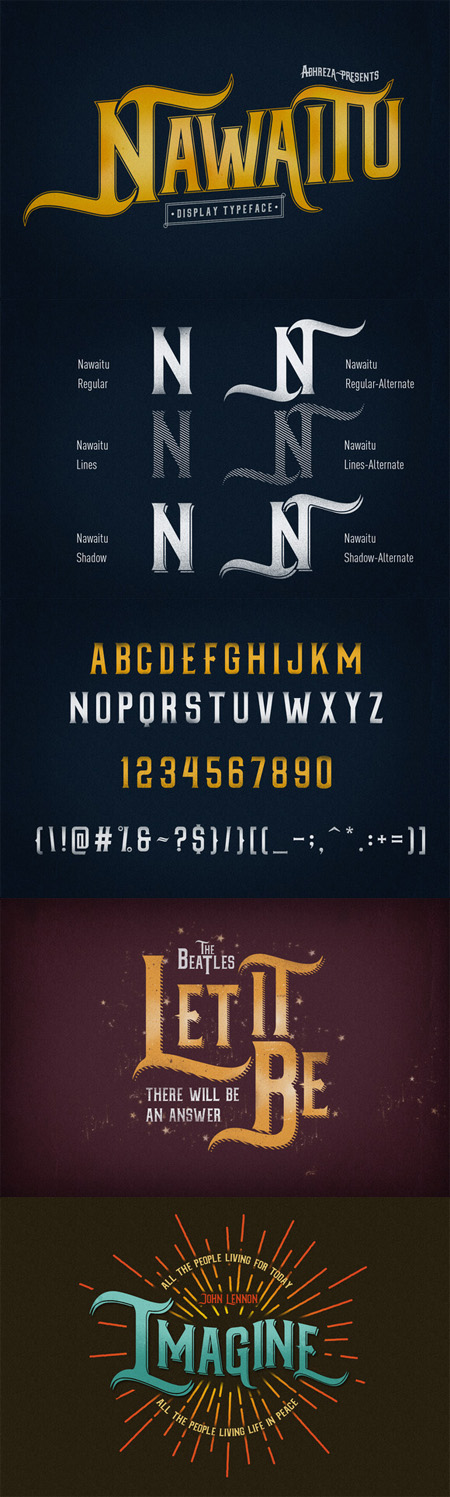 CM - Nawaitu Typeface 452186