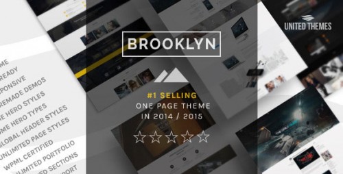 [nulled] Brooklyn v3.0 - Creative One Page Multi-Purpose Theme product picture