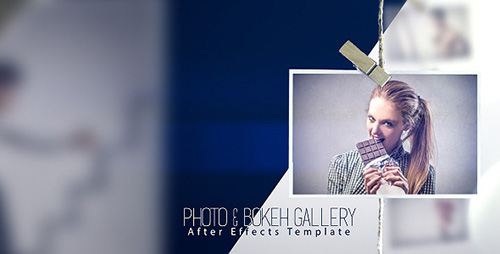 Photo & Bokeh Gallery - Project for After Effects (Videohive)