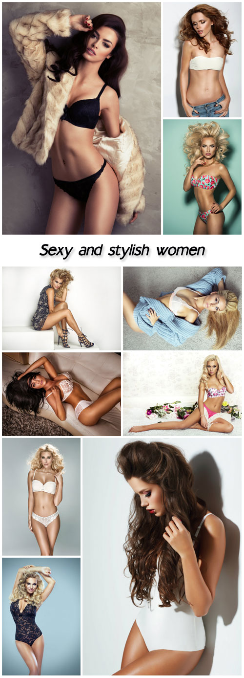 Sexy and stylish women
