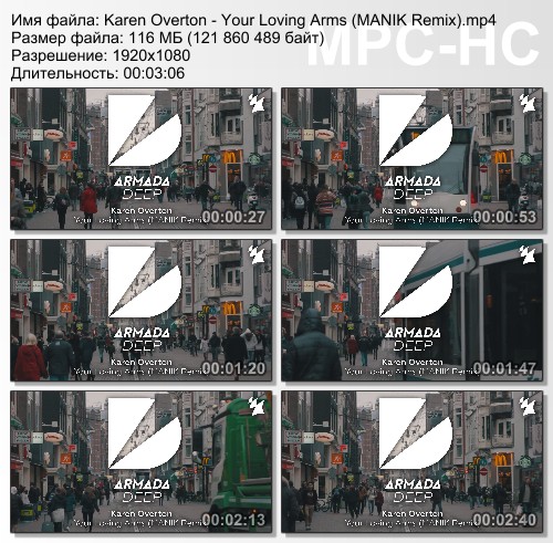 Karen Overton - Your Loving Arms (MANIK Remix) (2015) HD 1080
