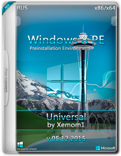 Win8 PE x86/x64 Universal by Xemom1 v.05.12.2015 (RUS)