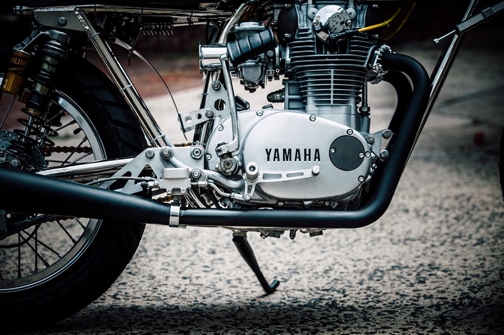 Билл Беккер: стрит-трекер Yamaha XS650