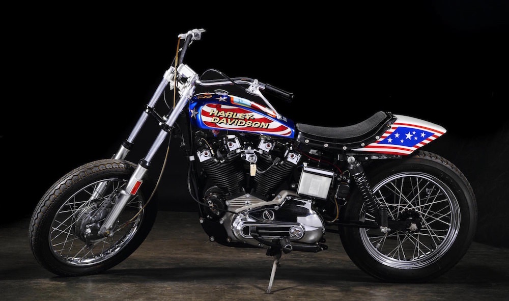 Мотоцикл H-D XL1000 Sportster Evel Knievel оценивается в 80-100к долларов