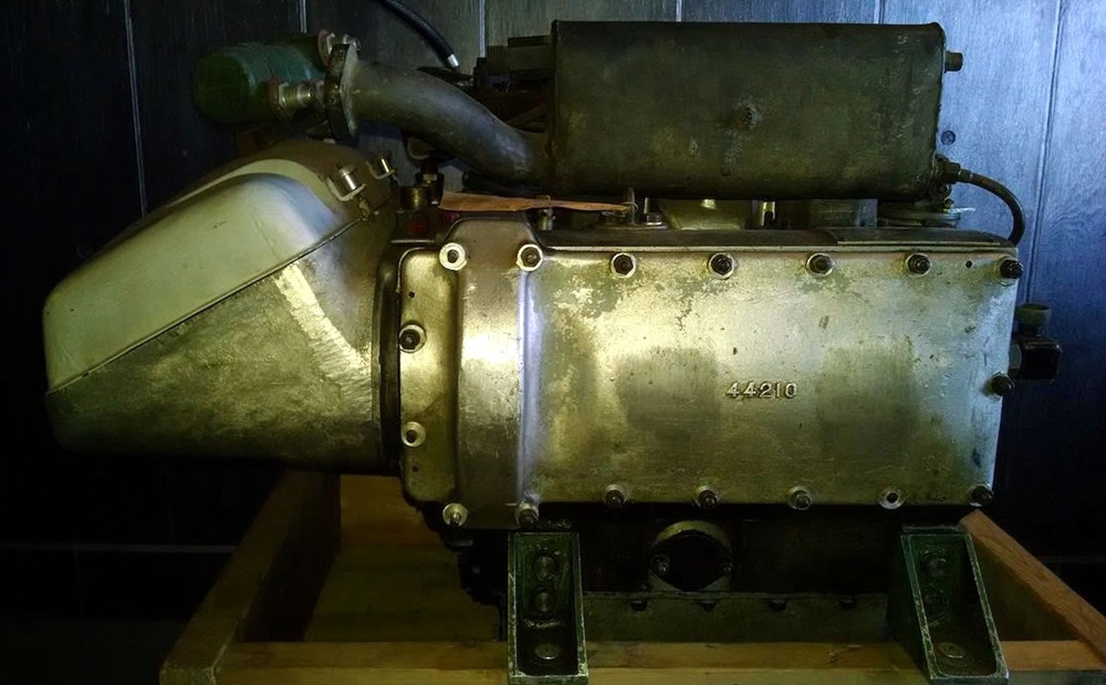 Оппозитный двигатель Vincent: 6 поршней, 3 цилиндра