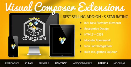 Nulled Visual Composer Extensions v4.1.1 - WordPress Plugin product graphic