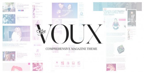 [nulled] The Voux - A Comprehensive Magazine Theme download