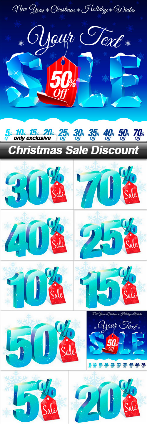 Christmas Sale Discount - 10 EPS