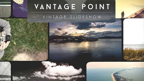 Vantage Point Vintage Video Slideshow - After Effects Template (RocketStock)