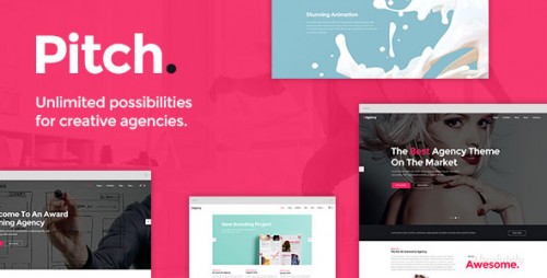 Nulled Pitch - A Theme for Freelancers and Agencies product cover