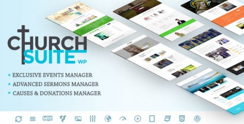 Nulled Church Suite - Responsive WordPress Theme  