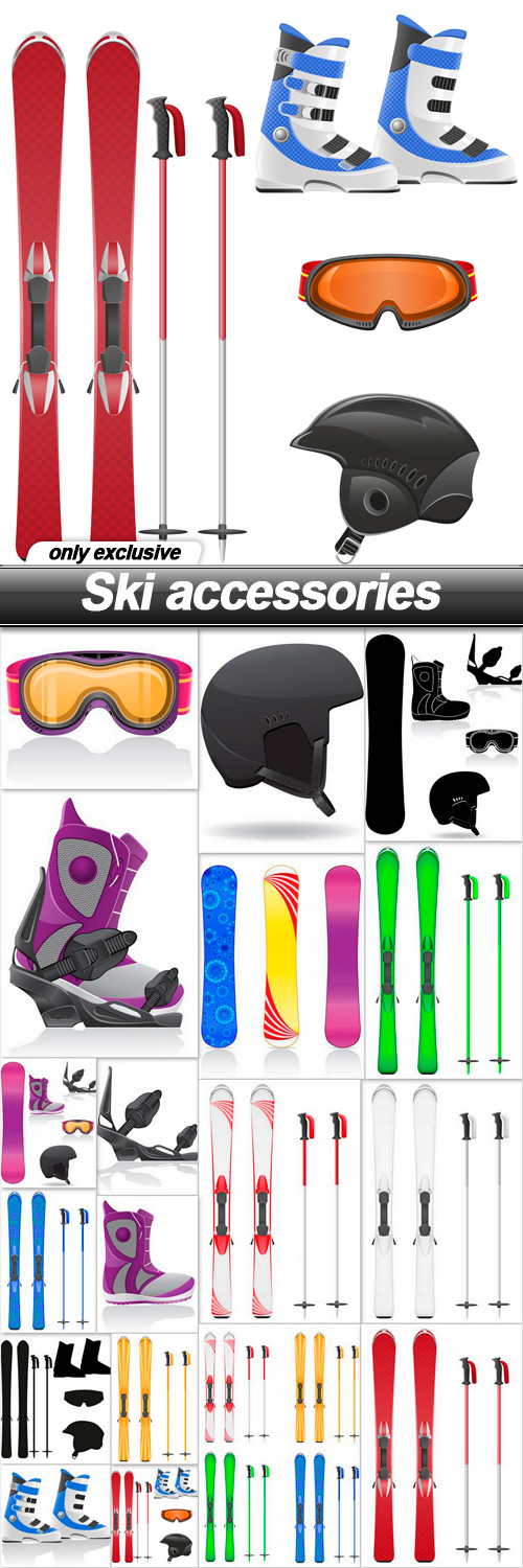 Ski accessories - 18 EPS