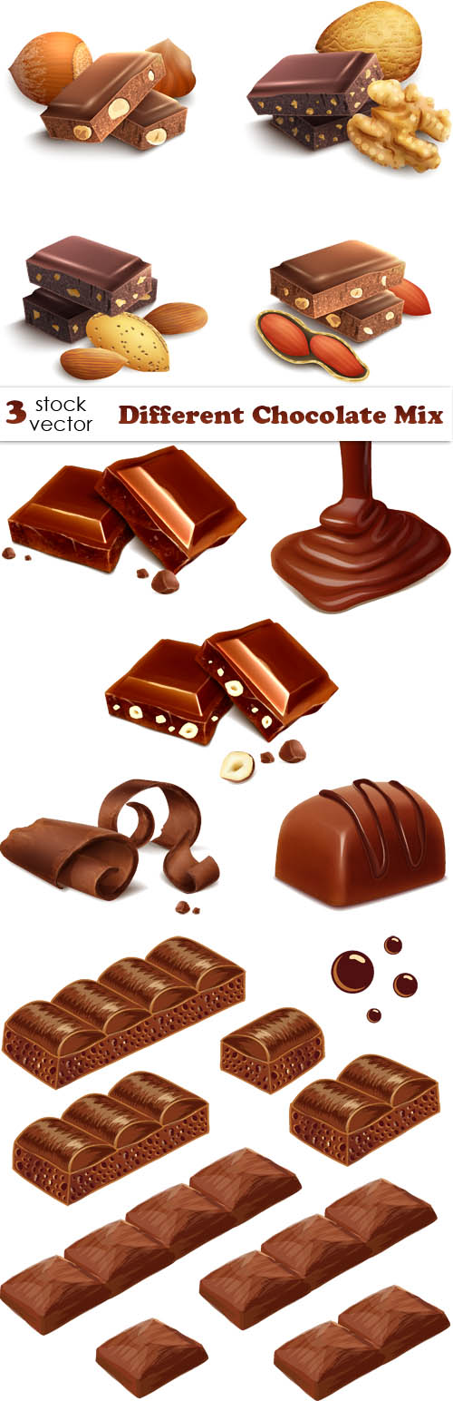 Vectors - Different Chocolate Mix