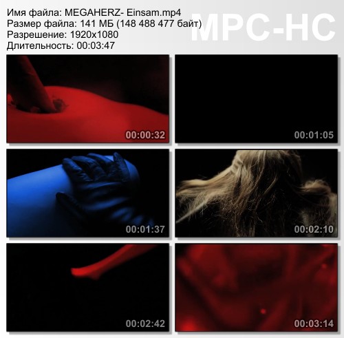 MEGAHERZ - Einsam (2016) HD 1080