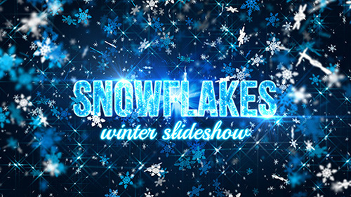 Snowflakes (winter slideshow) - Project for After Effects (Videohive)