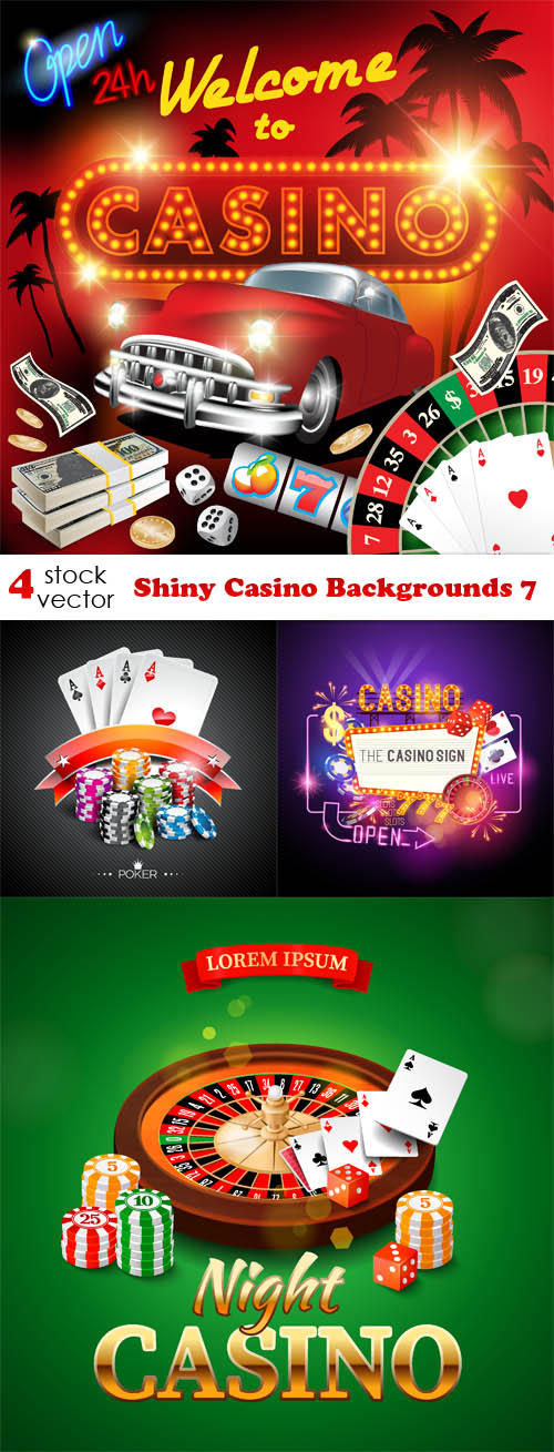 Vectors - Shiny Casino Backgrounds 7