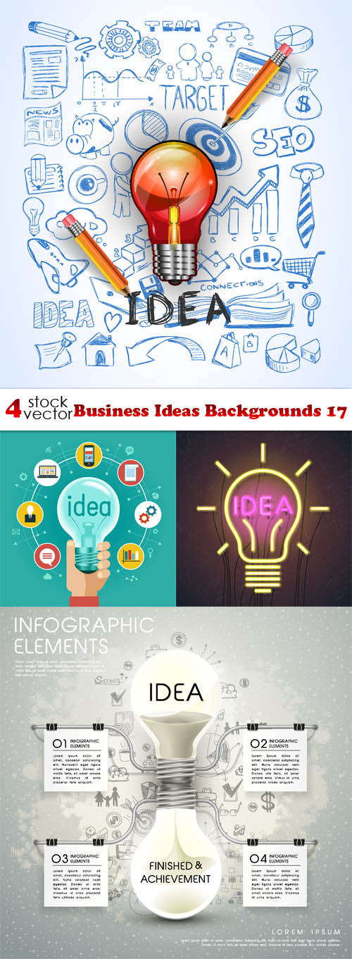 Vectors - Business Ideas Backgrounds 17