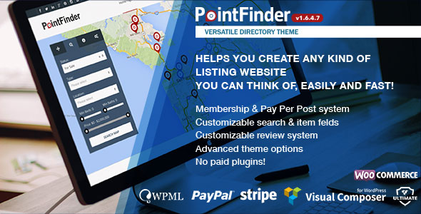 Point Finder v1.6.4.7 - Versatile Directory and Real Estate
