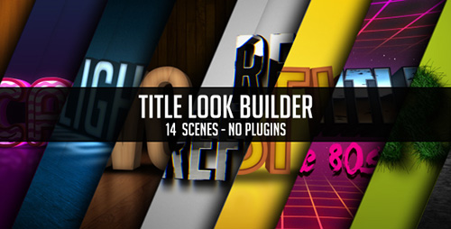 Title Look Builder - Project for After Effects (Videohive)