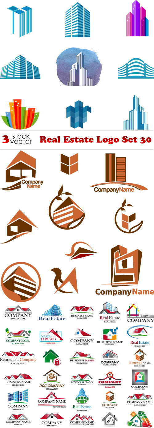 Vectors - Real Estate Logo Set 30
