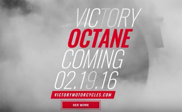 19 февраля компания Victory представит новый мотоцикл (тизер)