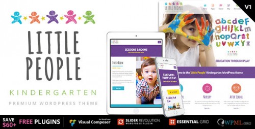 Nulled Little People v1.1.1 - Kindergarten WordPress Theme  