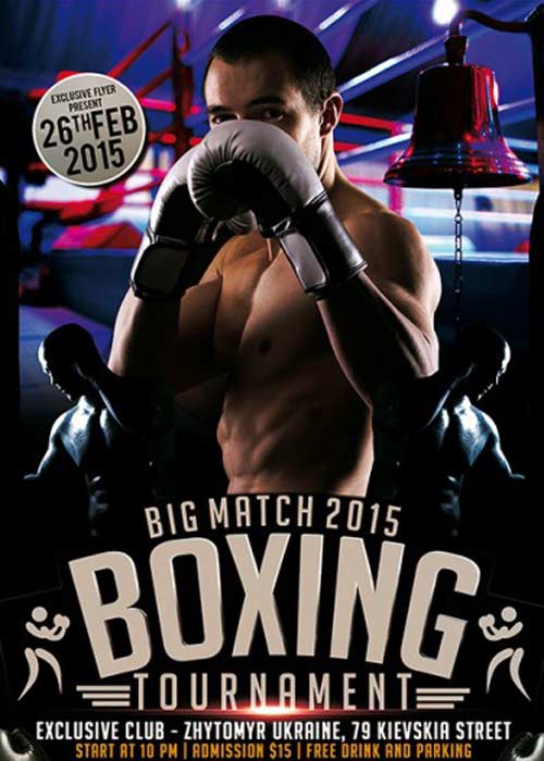 Boxing Tournament Premium Flyer Template