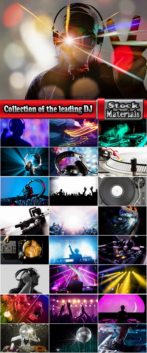 Collection of the leading DJ dancing disco concert 25 HQ Jpeg