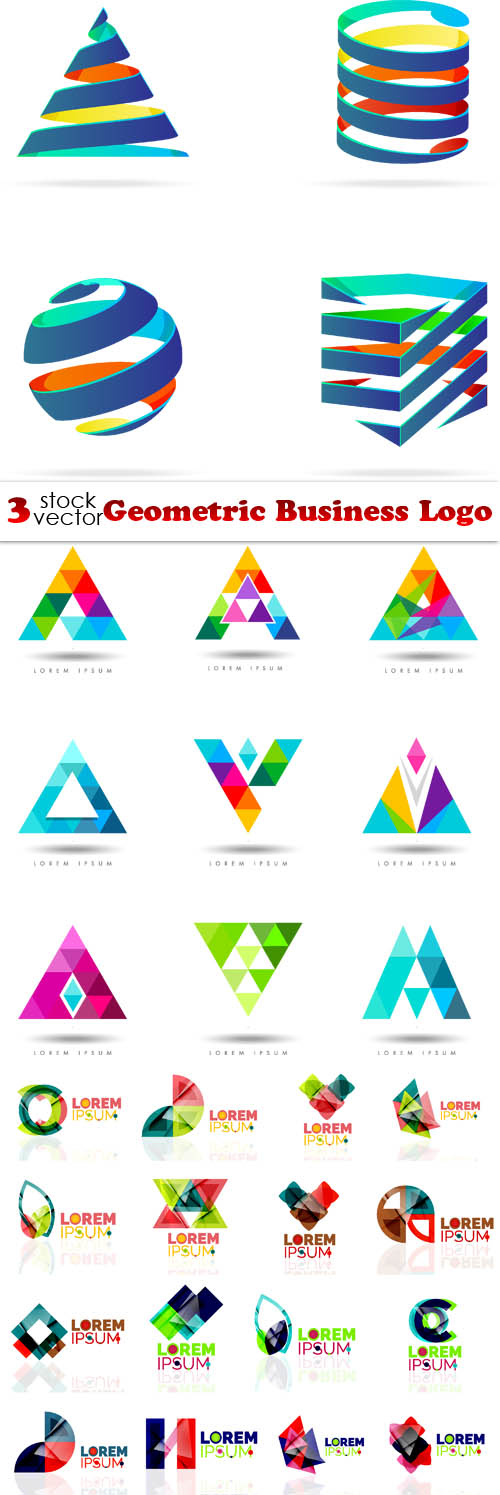 Vectors - Geometric Business Logo