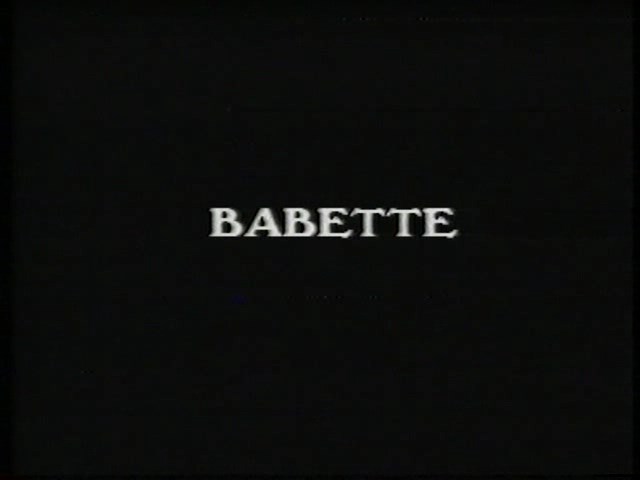 Babette /  (unknown) [1983 ., Classic, VHSRip]