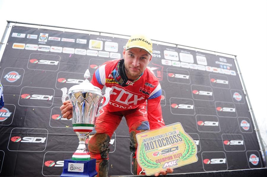 Internazionali d’Italia Motocross 2016: Евгений Бобрышев выиграл в категории Elite