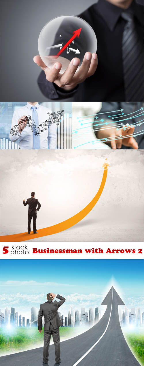 Photos - Businessman with Arrows 2