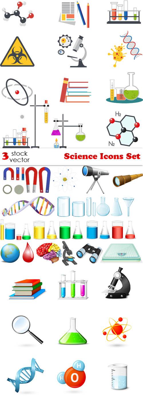 Vectors - Science Icons Set