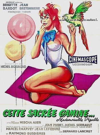 Строптивая девчонка / Cette sacree gamine (1956) DVDRip