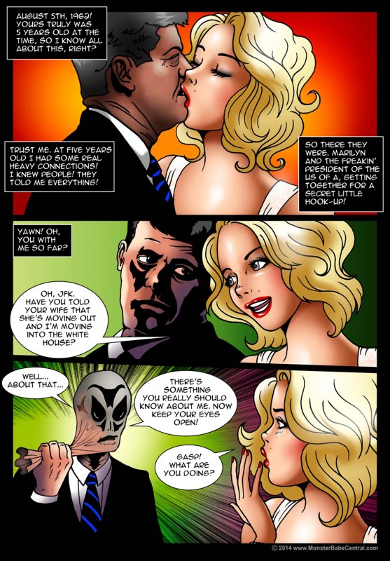 MonsterBabeCentral - The Truth About Marilyn Comic