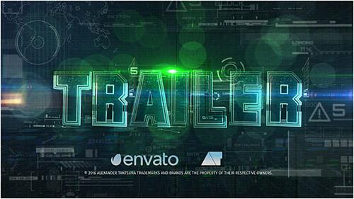 Futuristic Trailer - Project for After Effects (Videohive)