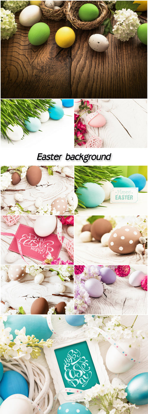 Easter background, spring