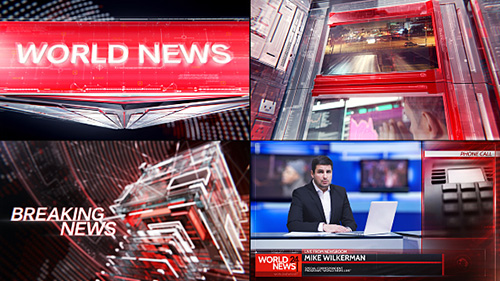 Broadcast Graphic Package - 01 - Project for After Effects (Videohive)