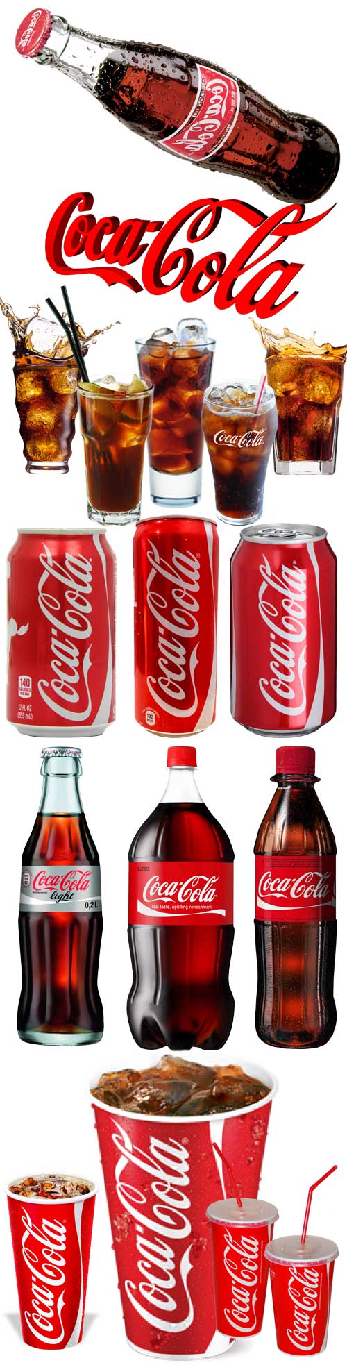 Coca Cola drinks PNG