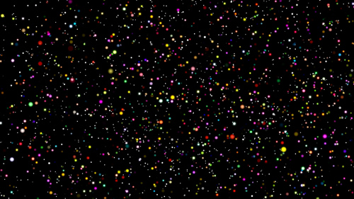 Colorful confetti background footage