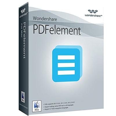 Wondershare Pdfelement With Ocr Plugin v5.4.6 (Mac OSX) 161228