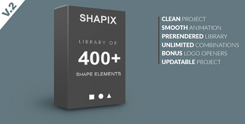 Shapix - Shape Elements Pack - Project for After Effects (Videohive)