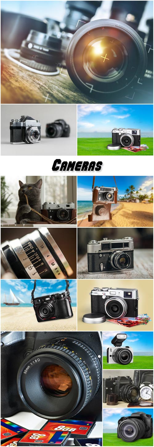 Cameras of different models